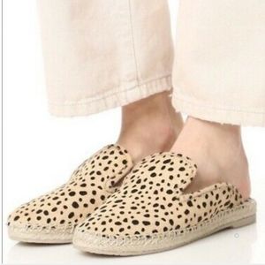 ✔DV Dolce Vita Elaine Leopard Faux Suede Slip On shoes.